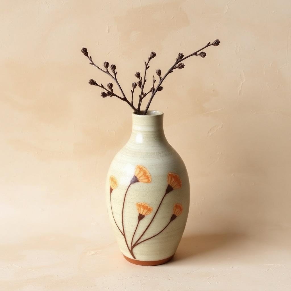 Banksia Ceramic Vase